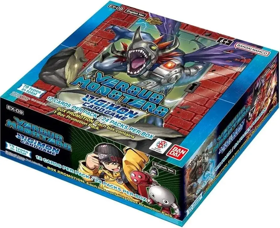 Digimon Card Game EX-09 Bustine Extra Versus Monsters English  - 1 Booster Box (24 Boosters)